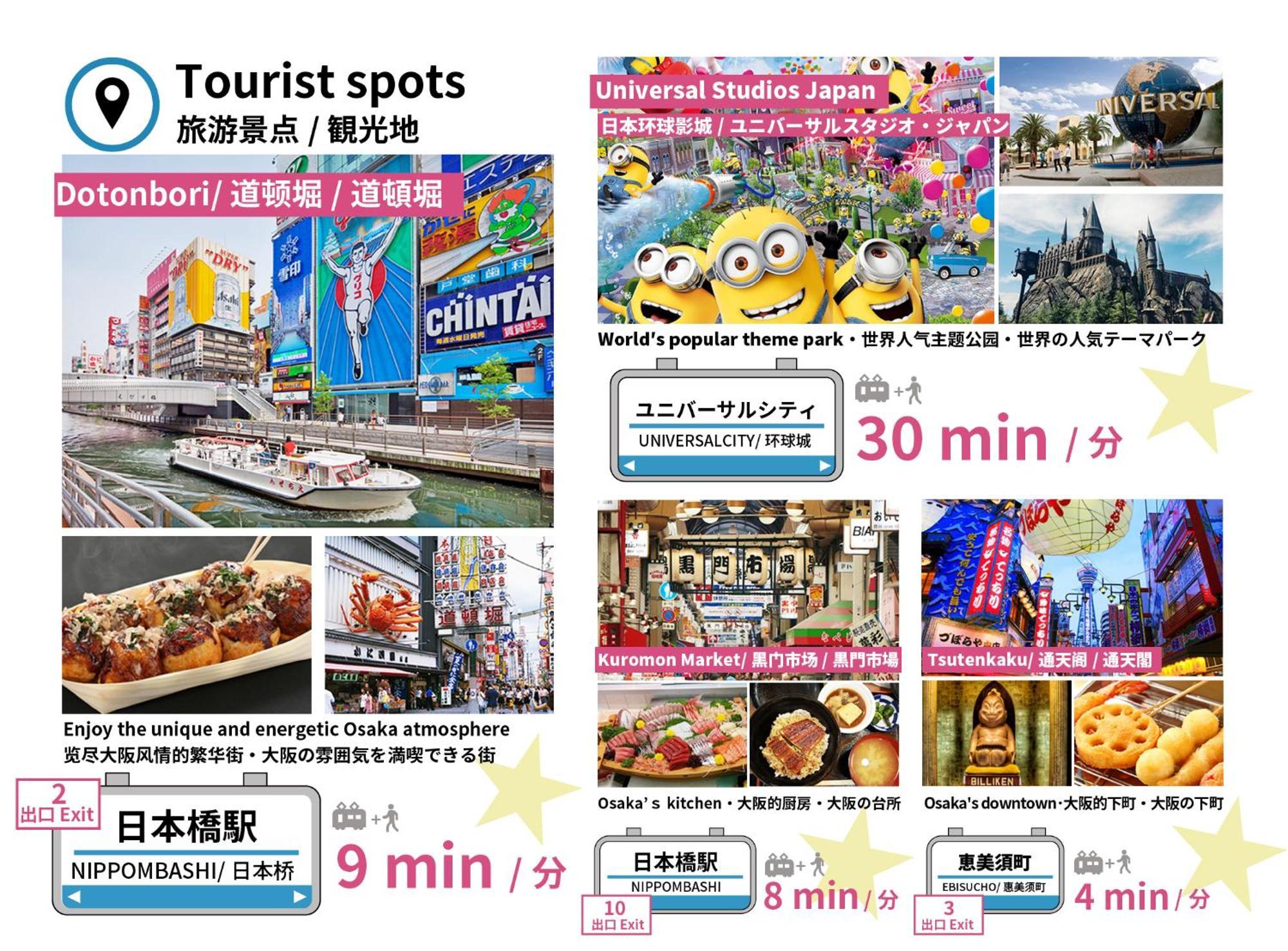 Bijou Suites Vivre Osaka Eksteriør billede